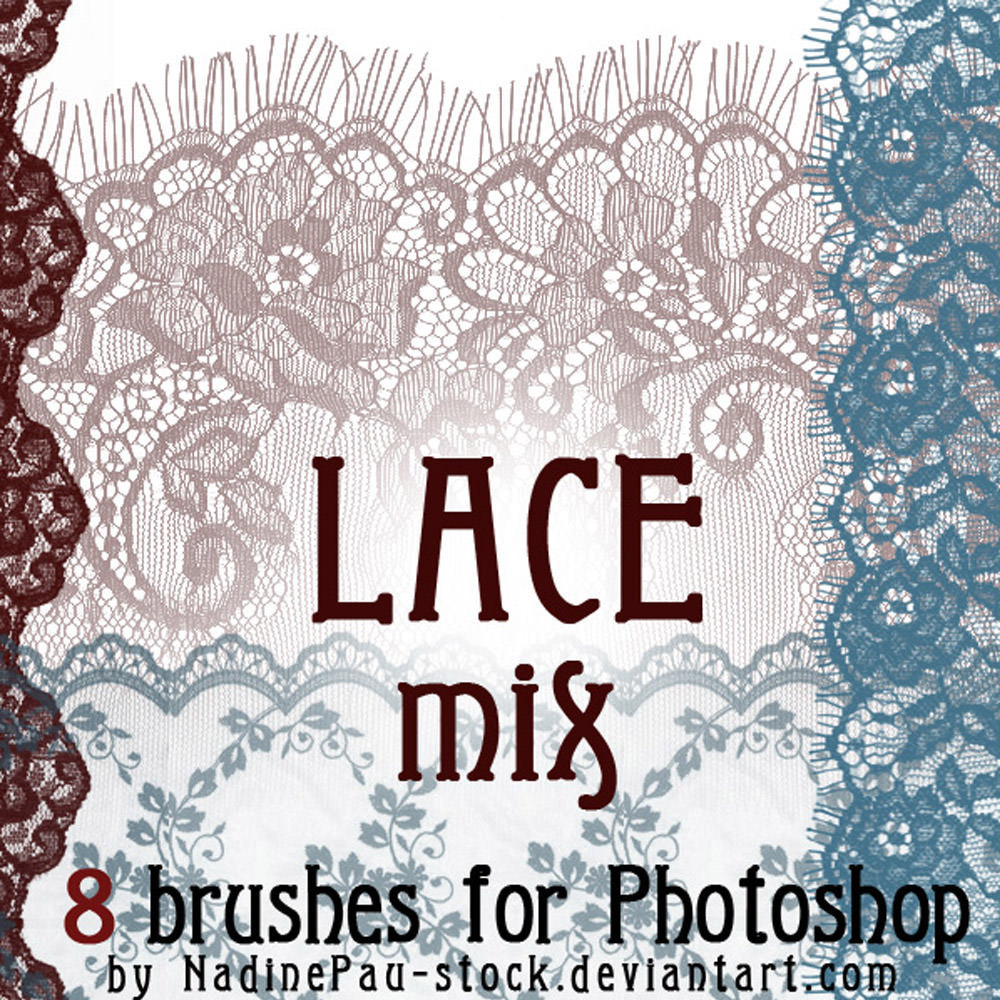 Lace Mix Photoshop Brushes