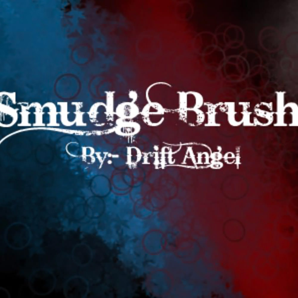 Smudge Photoshop Brushes