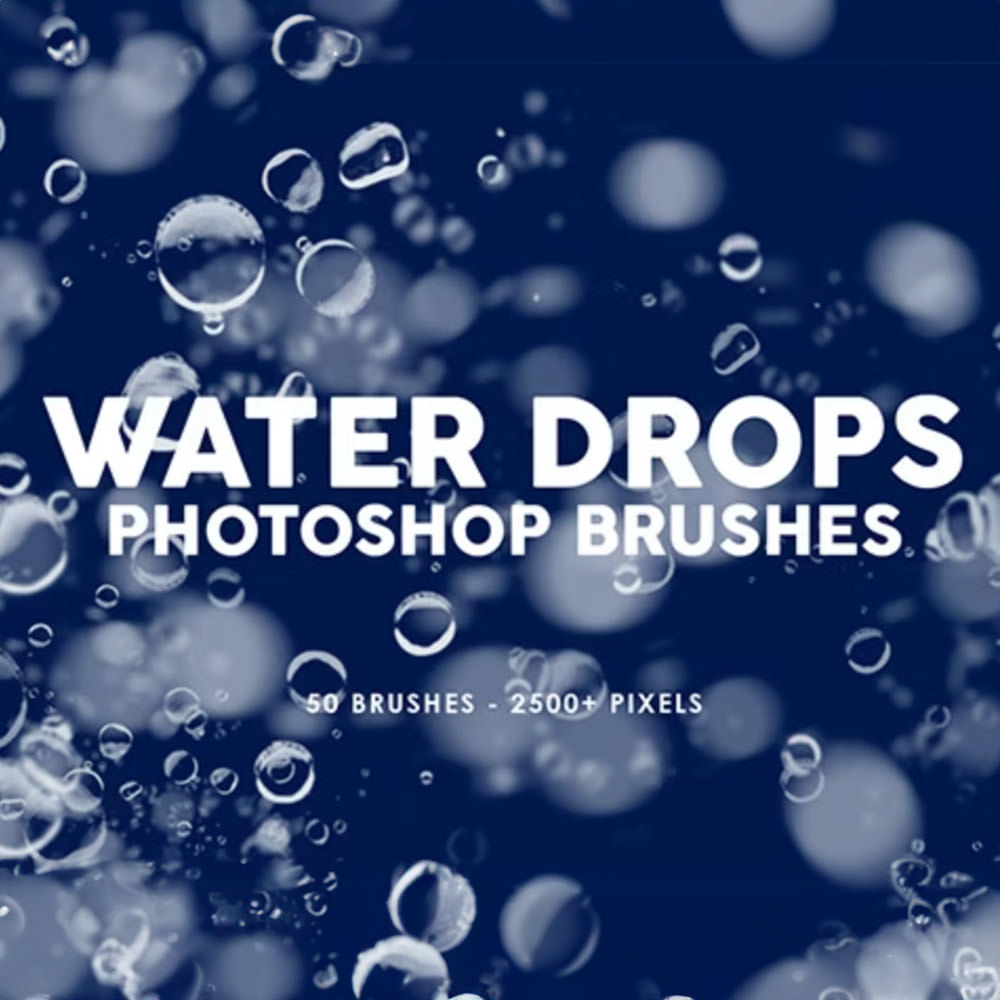 Water Drops Brushes