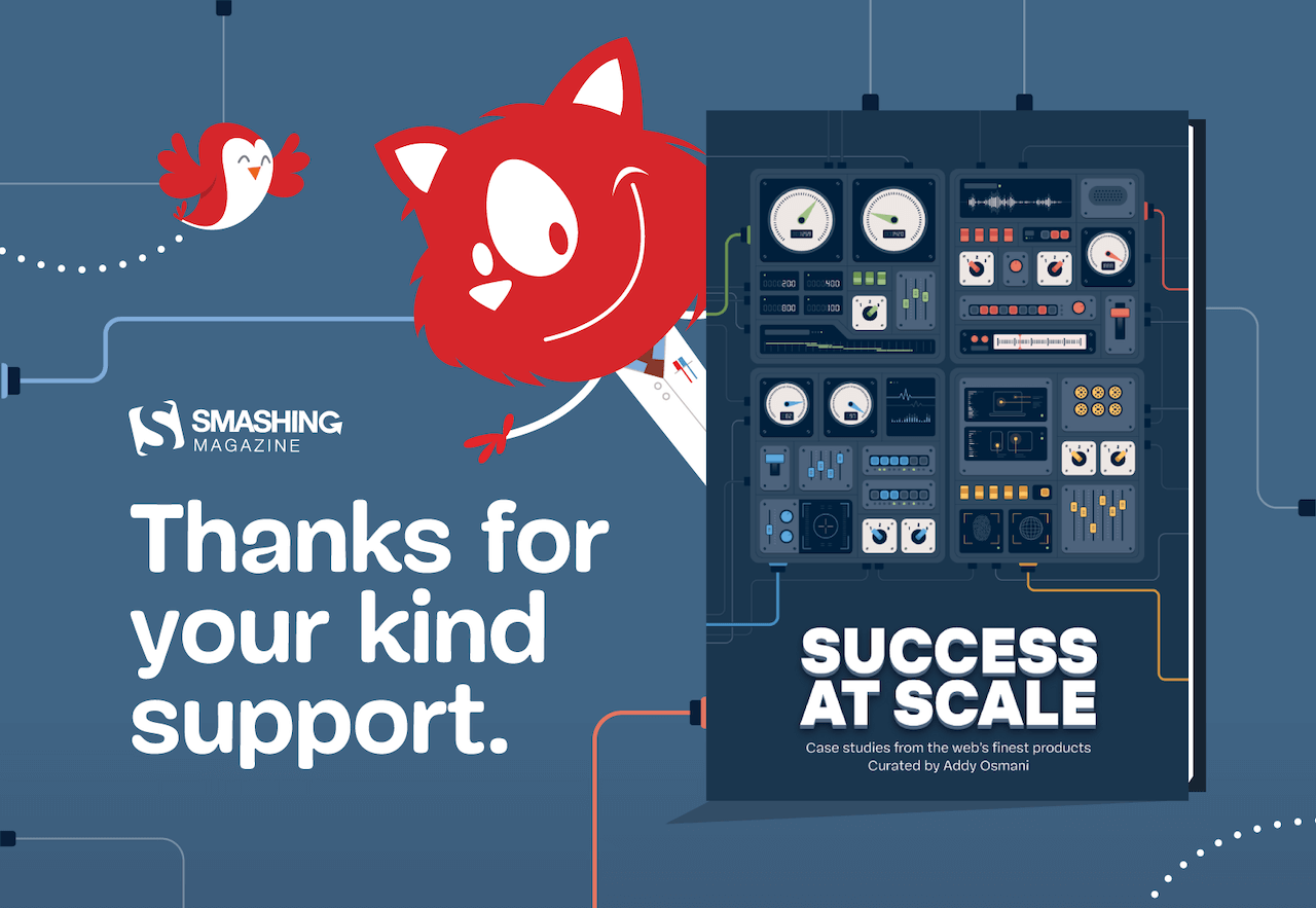 Success at Scale. Thanks for your kind support!